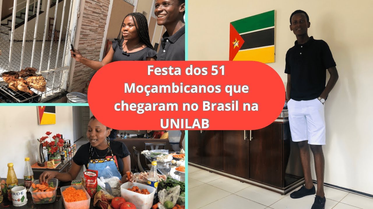 Festa de Recepção de Estudantes Moçambicanos na UNILAB-BRASIL