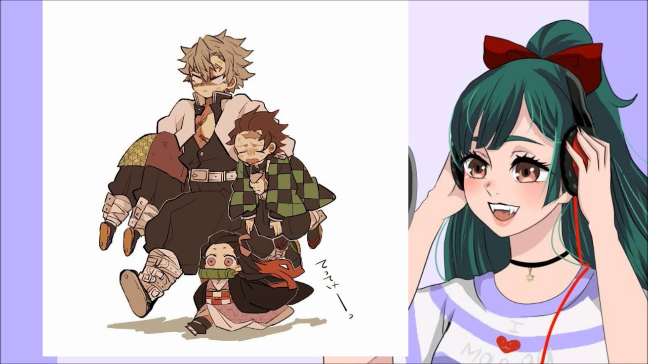 Озвучка комиксов Клинок рассекающий демонов 8 часть #kny #kimetsunoyaiba #demonslayer #komado