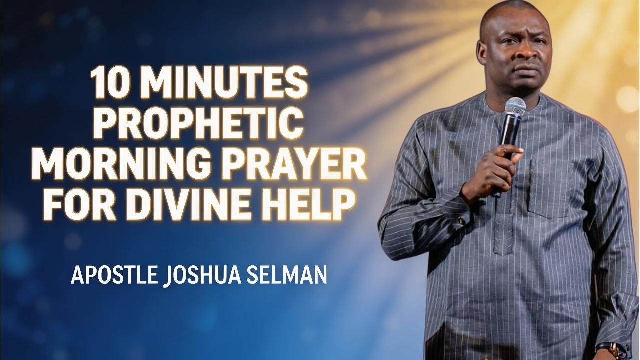 10 Minutes Prophetic Morning Prayer for Divine Help