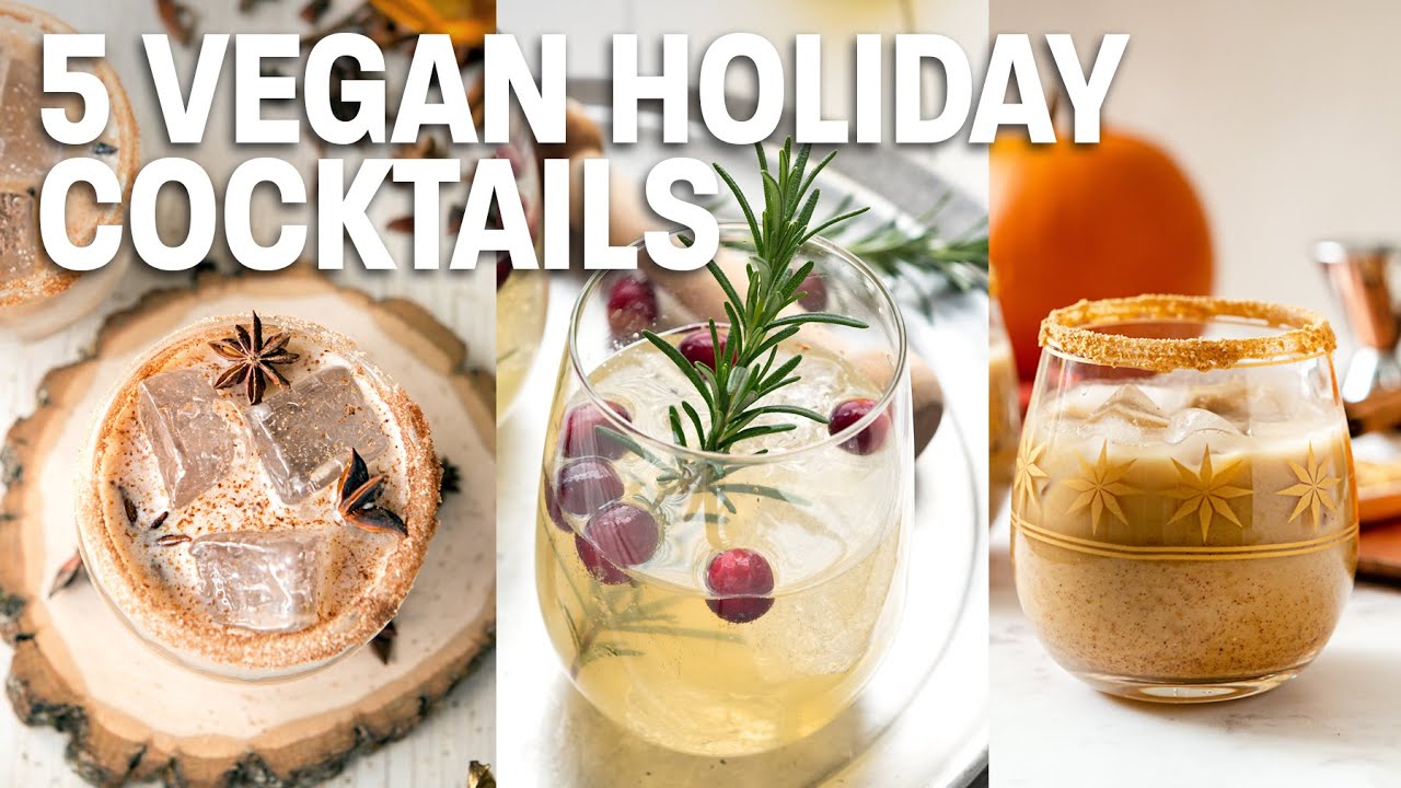 5 VEGAN HOLIDAY COCKTAILS - VEGAN YACK ATTACK