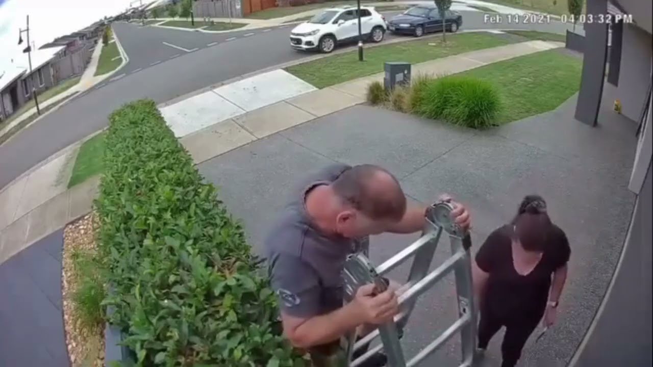 Daily Safety Fails🤯This is WHY You Listen to Warnings &ndash; Unlucked Ladder Sends Man Falling🤯 #fails
