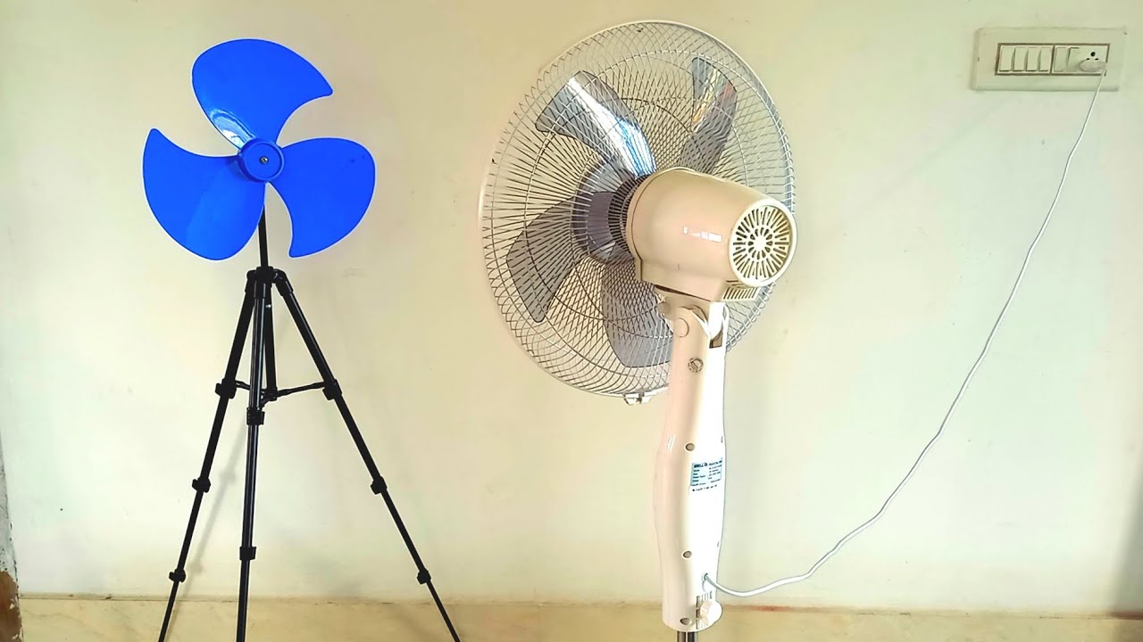 Fan Rotating Window Natural Ventilation Without Electricity ~ Test Stand Fan | Open Up