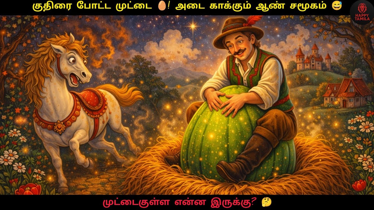 ✨💥 குதிரை போட்ட முட்டை 💯🔥😱 by vungal Happy Tamila 🤗