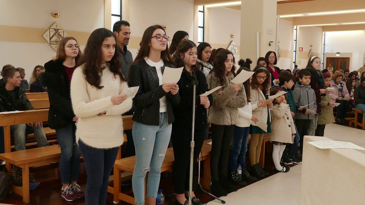 2019 - A minha alma glorifica o Senhor (C. Silva) - Coro Juvenil de São Pedro do Mar, Quarteira.