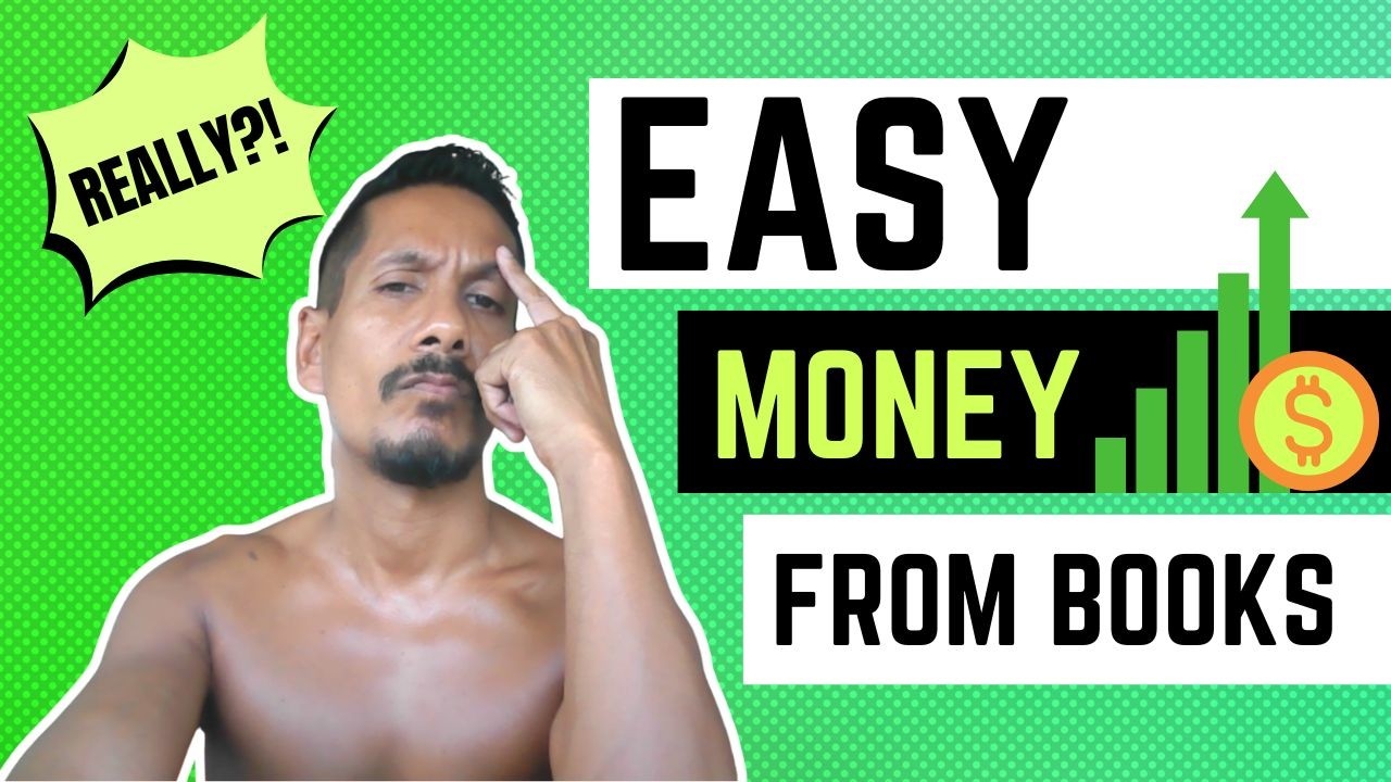The easiest online income for beginners - how to self-publish books with NO writing