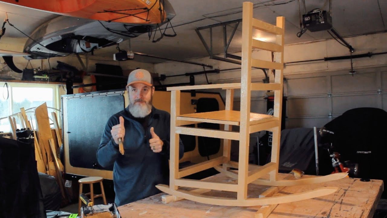 How to build your own rocking chair using inexpensive lumber