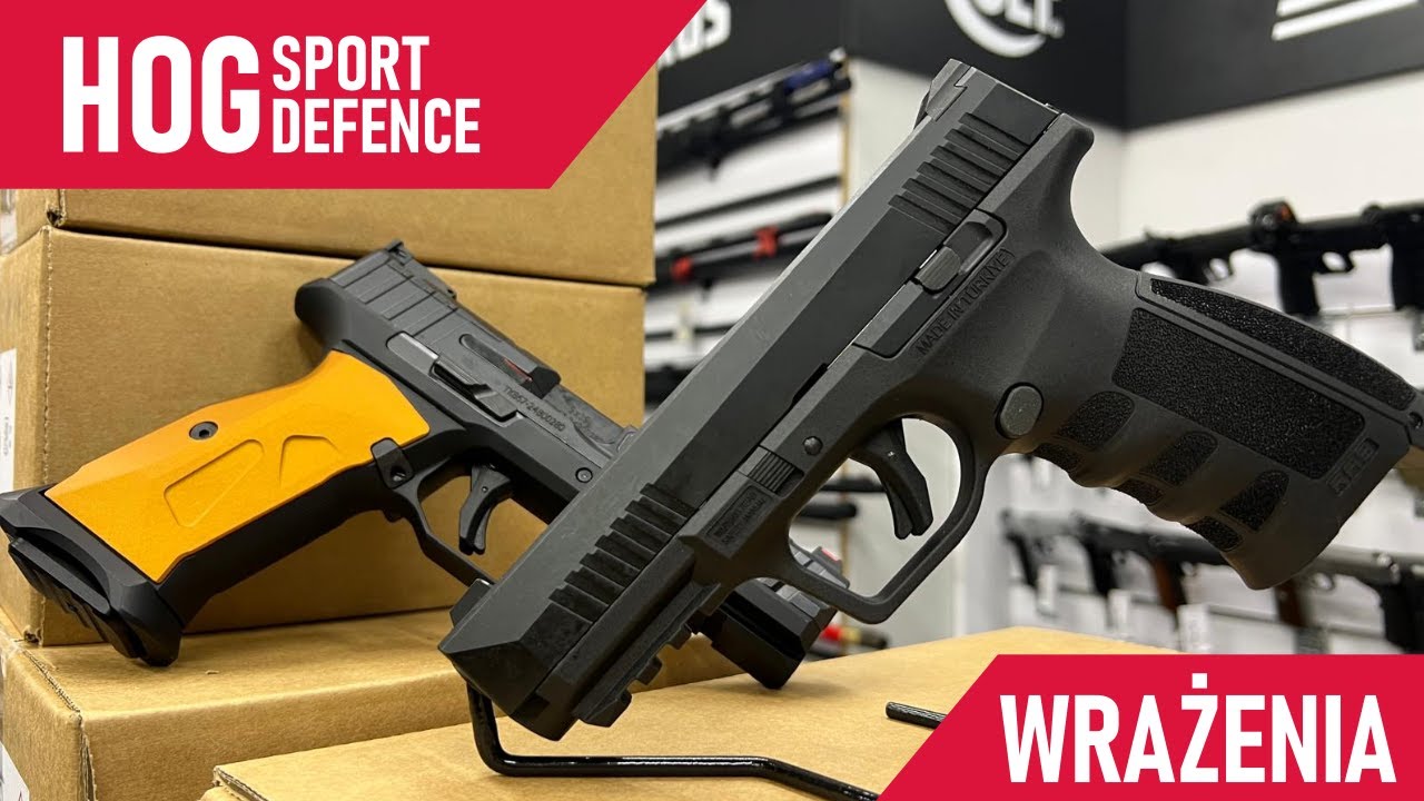NAJTAŃSZY PISTOLET 9MM NA RYNKU! HOG Defence Sport, pierwsze wrażenia i strzelanie