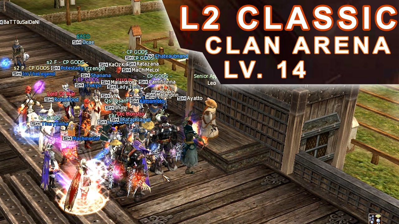 Lineage 2 Classic NA - Chegamos no Lv. 14 da Clan Arena (Mostrando os Bosses e suas Mecânicas) PT-BR