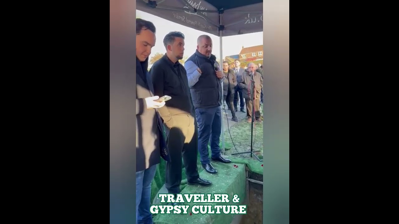 Traveller man singing Raglan Road at funeral - (Relatable Traveller and Gypsy Culture)