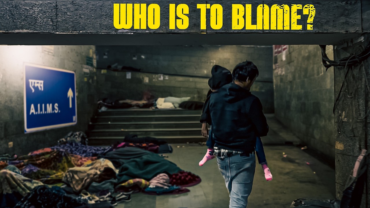 Why AIIMS underpass are filled with crowd even in Delhi peak winters