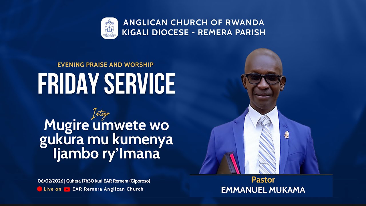 FRIDAY SERVICES   ON  06/2/2026.