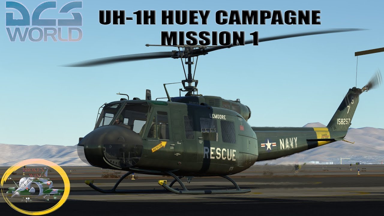 DCS World|UH-1H Huey|Campagne ARGO Mission 1
