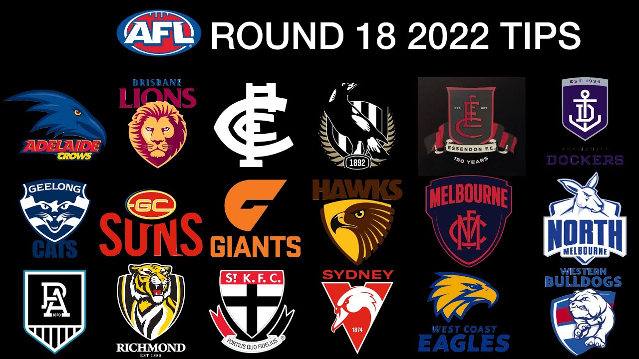 AFL ROUND 18 2022 TIPS
