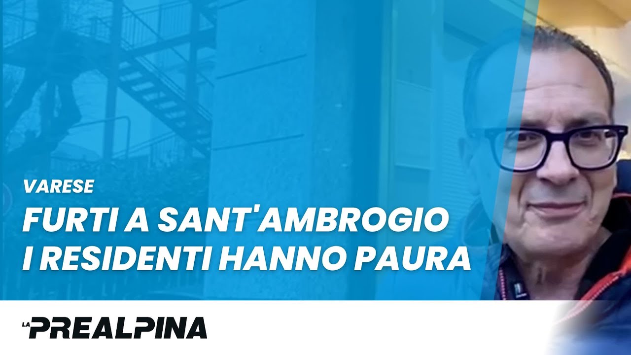 Varese | Furti a Sant'Ambrogio, i residenti hanno paura