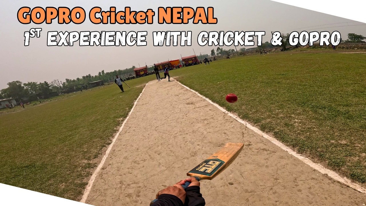 Nepal v India Tennis cricket tournament | Cricket vlog | gopro cricket nepal | Anup shresths vlogs
