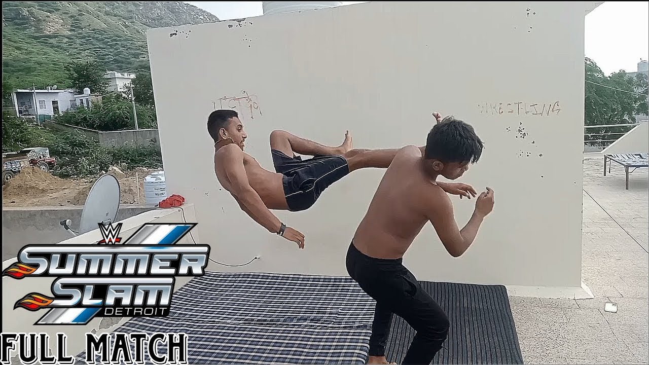 WWE - Drew Mclntyre vs Gunther SummerSlam 2023 Full Match | Backyard Wrestling 