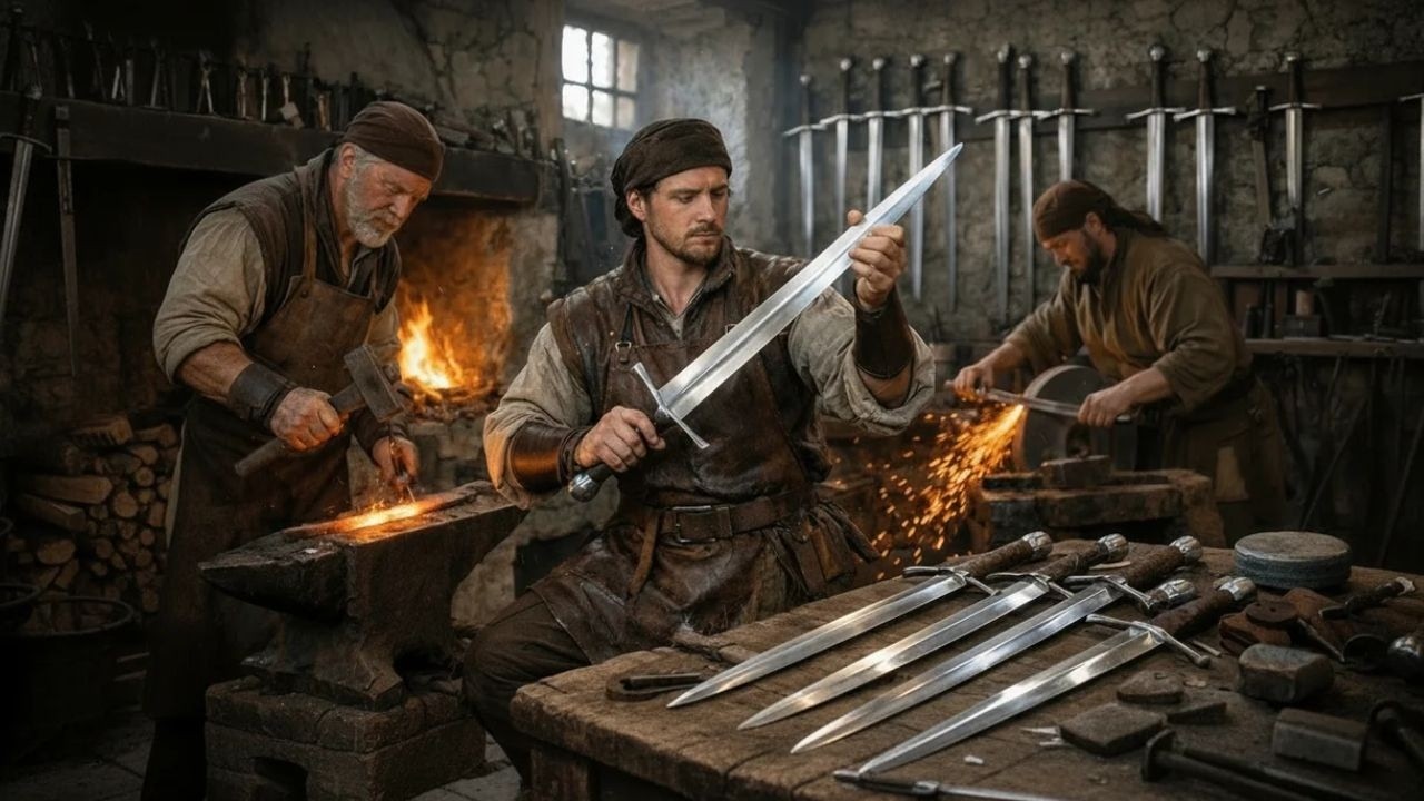 Inside Medieval Sword Engineering: The Balance Behind the Arming Sword (Full Process)