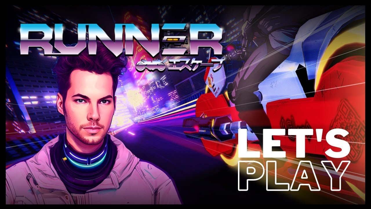 Motorcycle combat in a retro anime world | Let's Play RUNNER