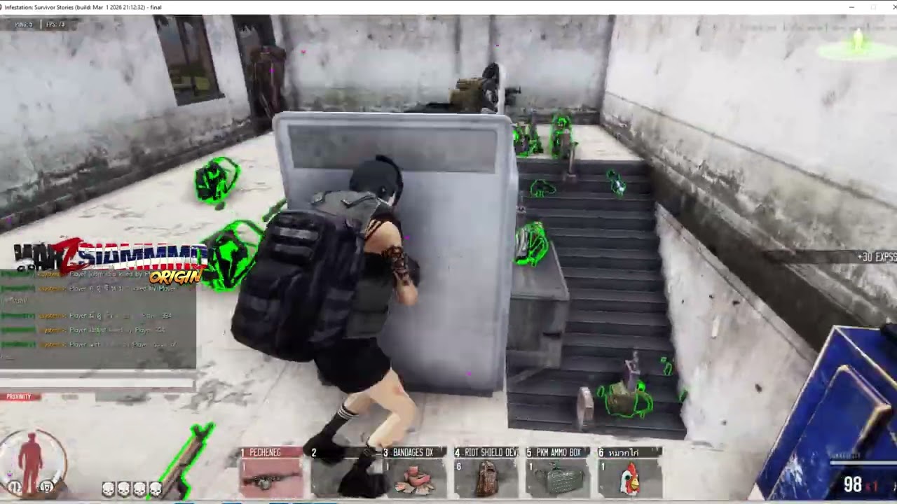 WarZ SiamMMO Origin #4 เวล 6 & ดับเพลิง แตกก