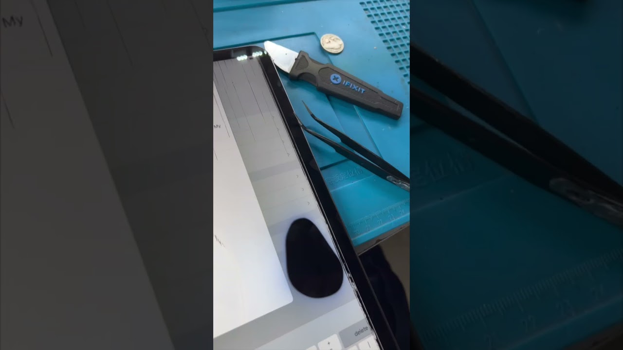 How much heat is too much #repair #appleipad #apple #iphonerepair #righttorepair #goeasy #ipadrepair