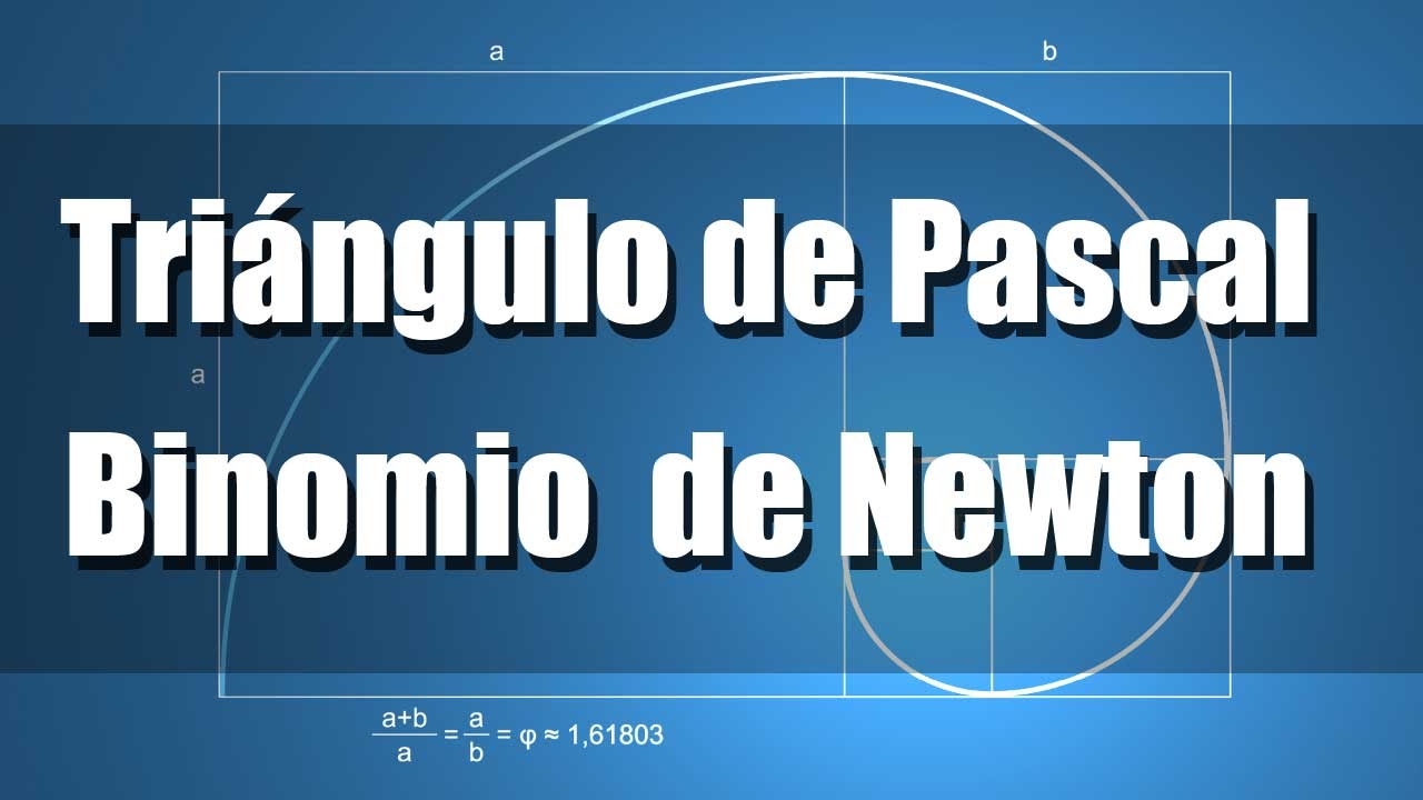 Triángulo de Pascal y Binomio de Newton