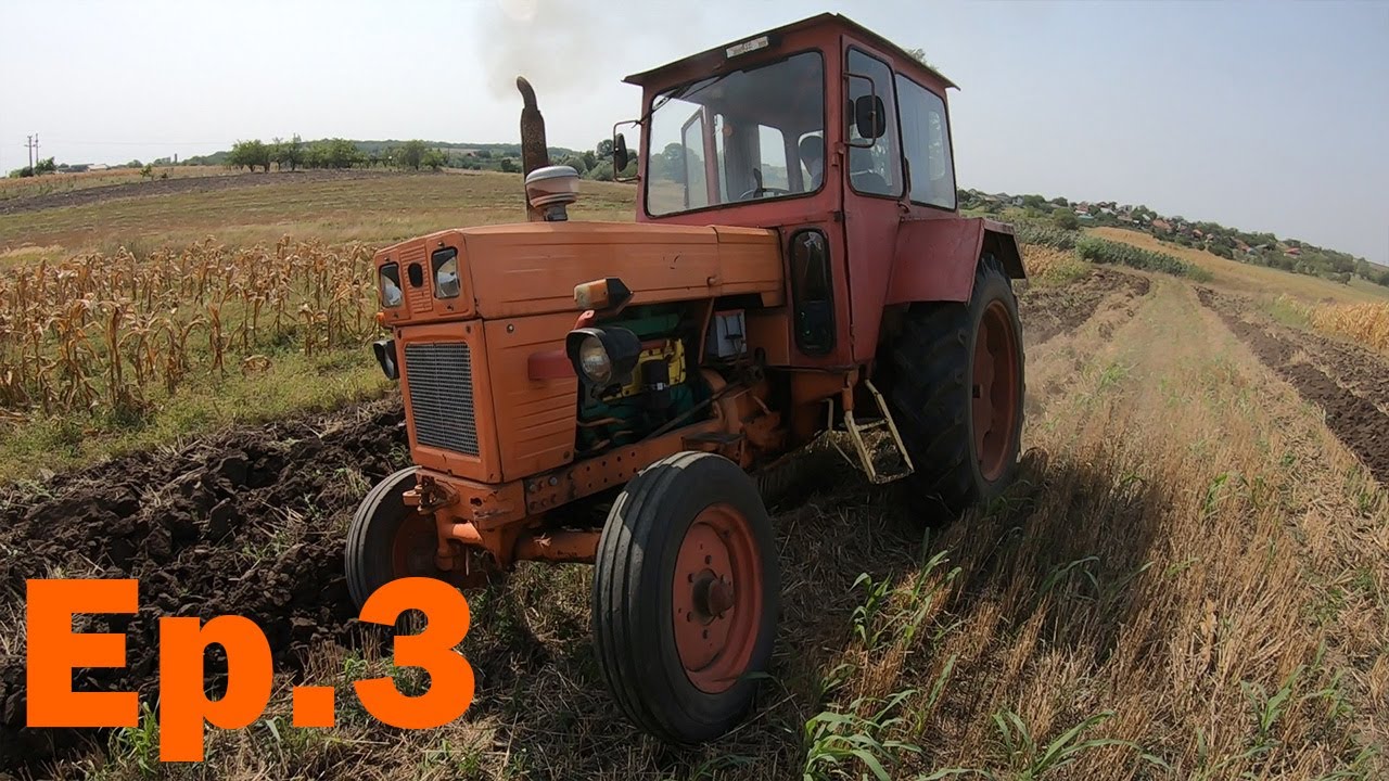 u650 la arat pentru grau-2022-Ep.3(L-am trecut pe tata la volan)