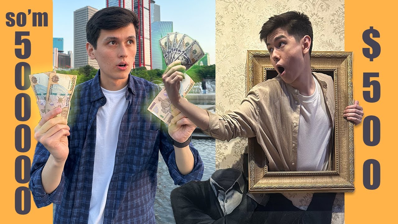 KOREYADA BOY va BECHORA (500 ming vs 5 milyon so'm)