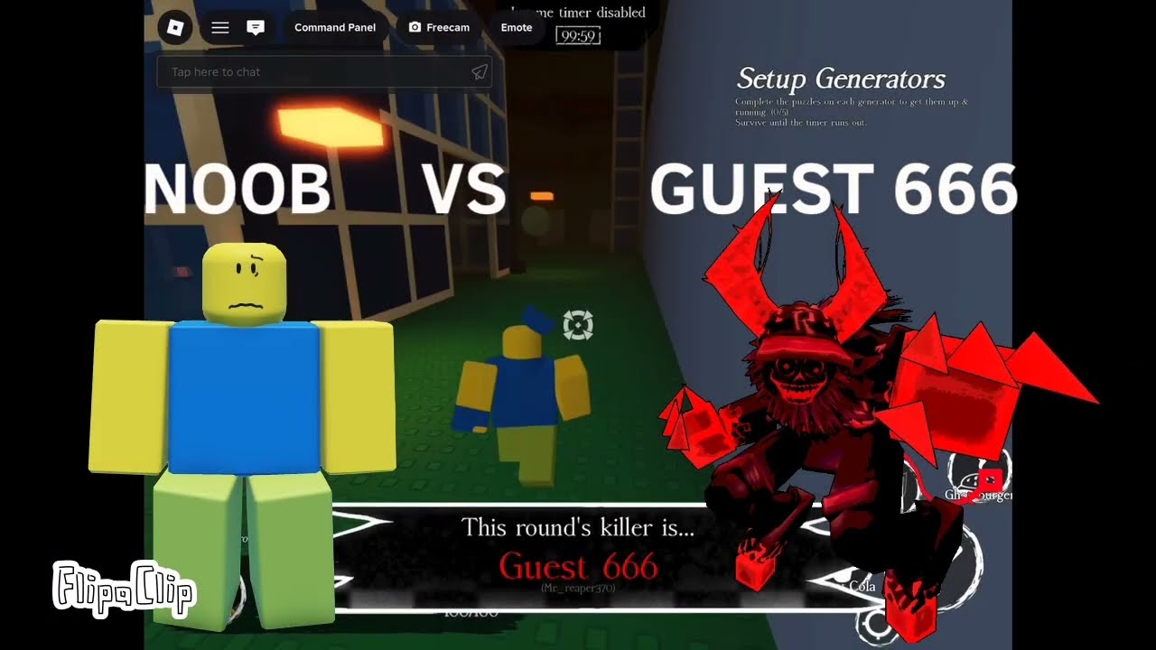 Lms guest 666 vs noob and plead