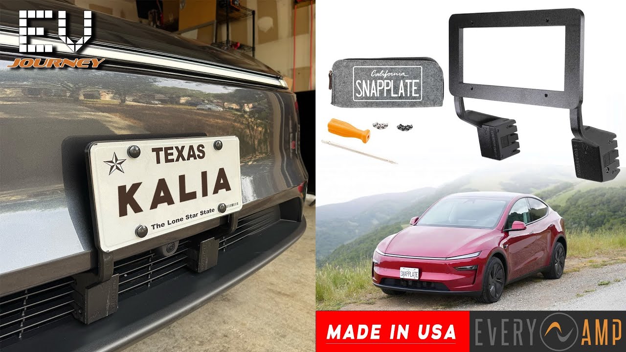 Front License Plate Holder | Tesla Model Y Juniper | Install Guide & Review