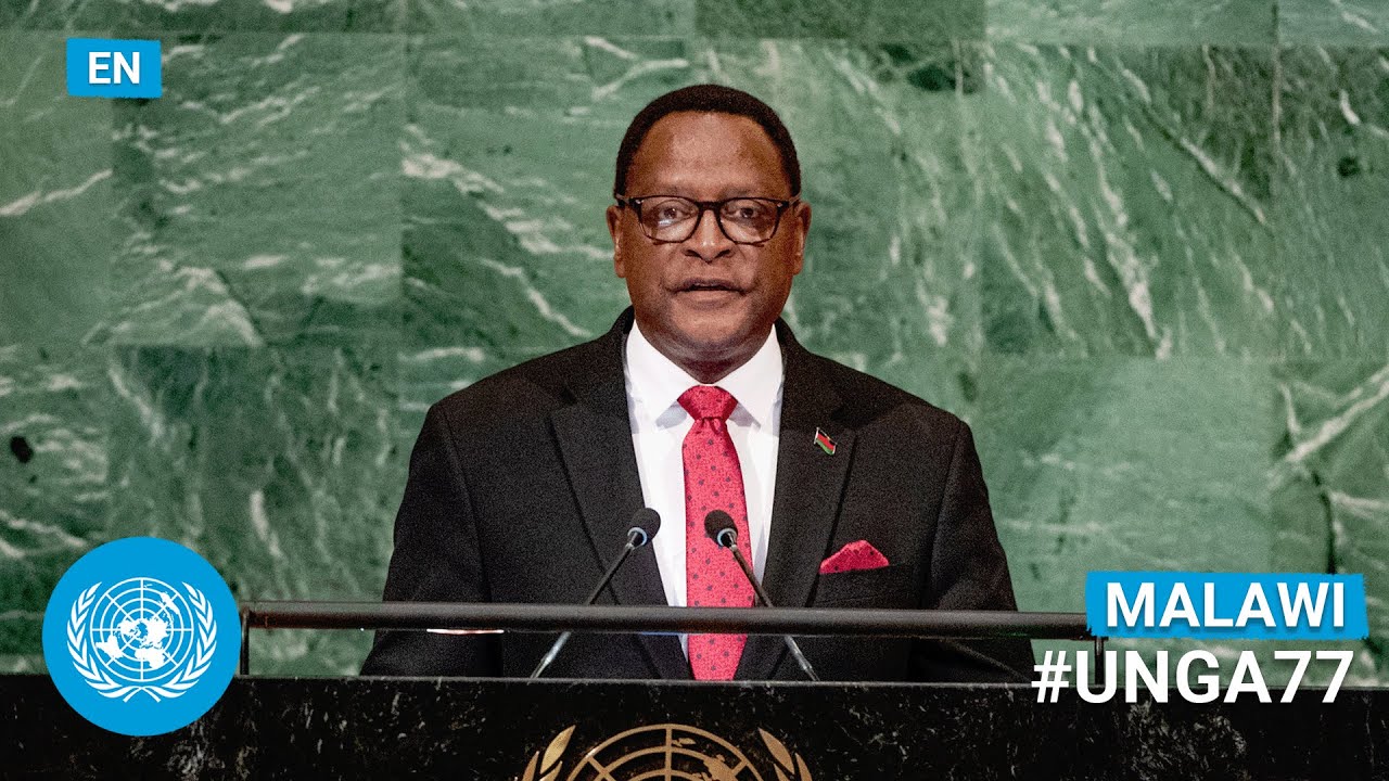 🇲🇼 Malawi - President Addresses United Nations General Debate, 77th Session (English) | #UNGA