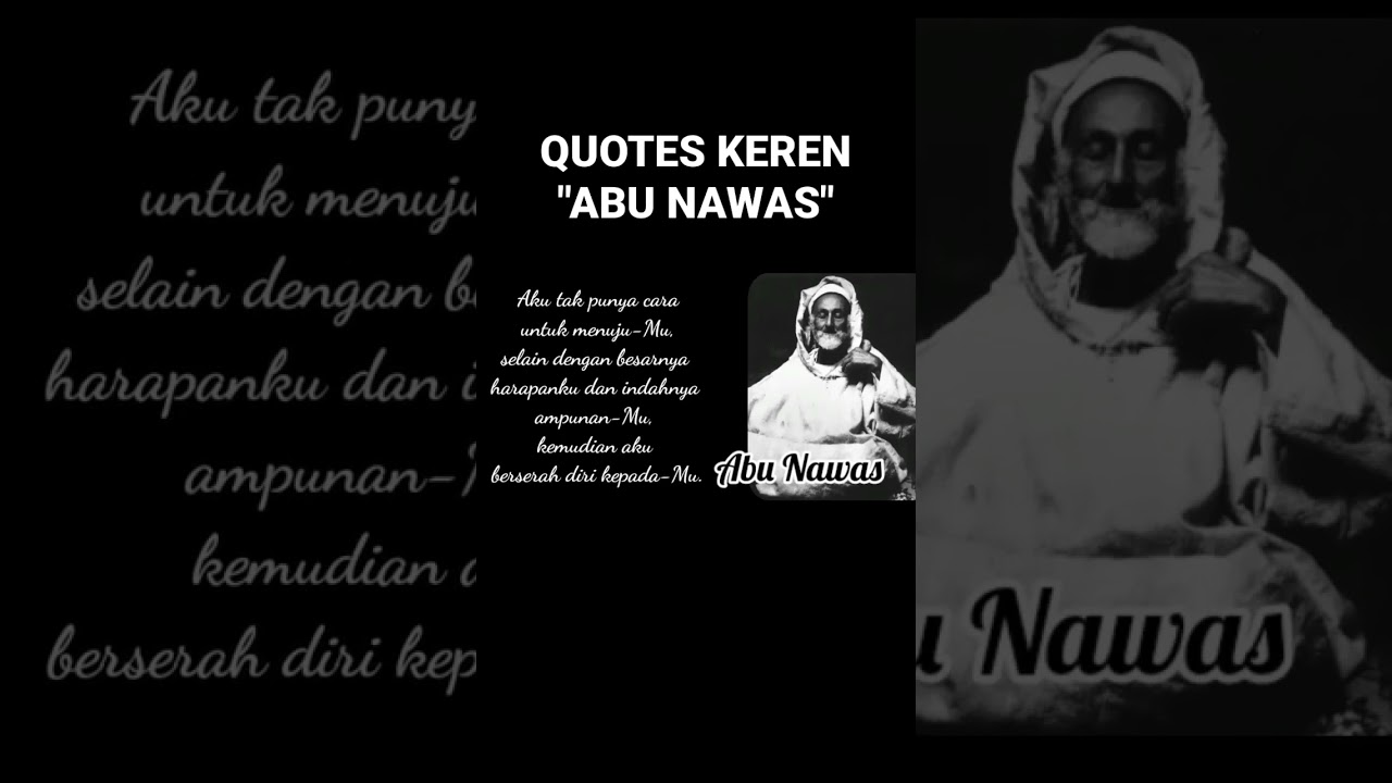 QUOTES KEREN "ABU NAWAS"