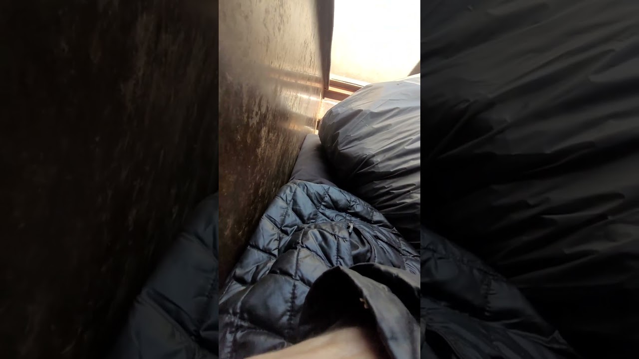 Trapped in a trash compactor