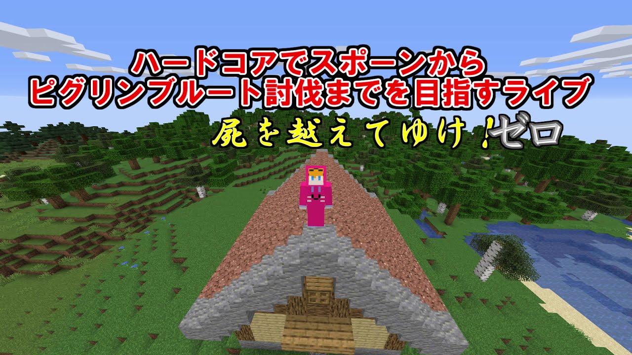 ToruStarkさん主催のイベント「ハードコアでスポーンからピグリンブルート討伐までを目指すライブ　～屍を越えてゆけ！ゼロ～　」　IKA視点
