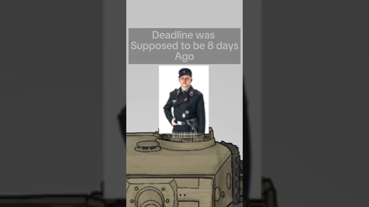 Crusader III vs Tiger 1. Average 1943 encounter #animations #warthunder #tanks #meme #warthunder