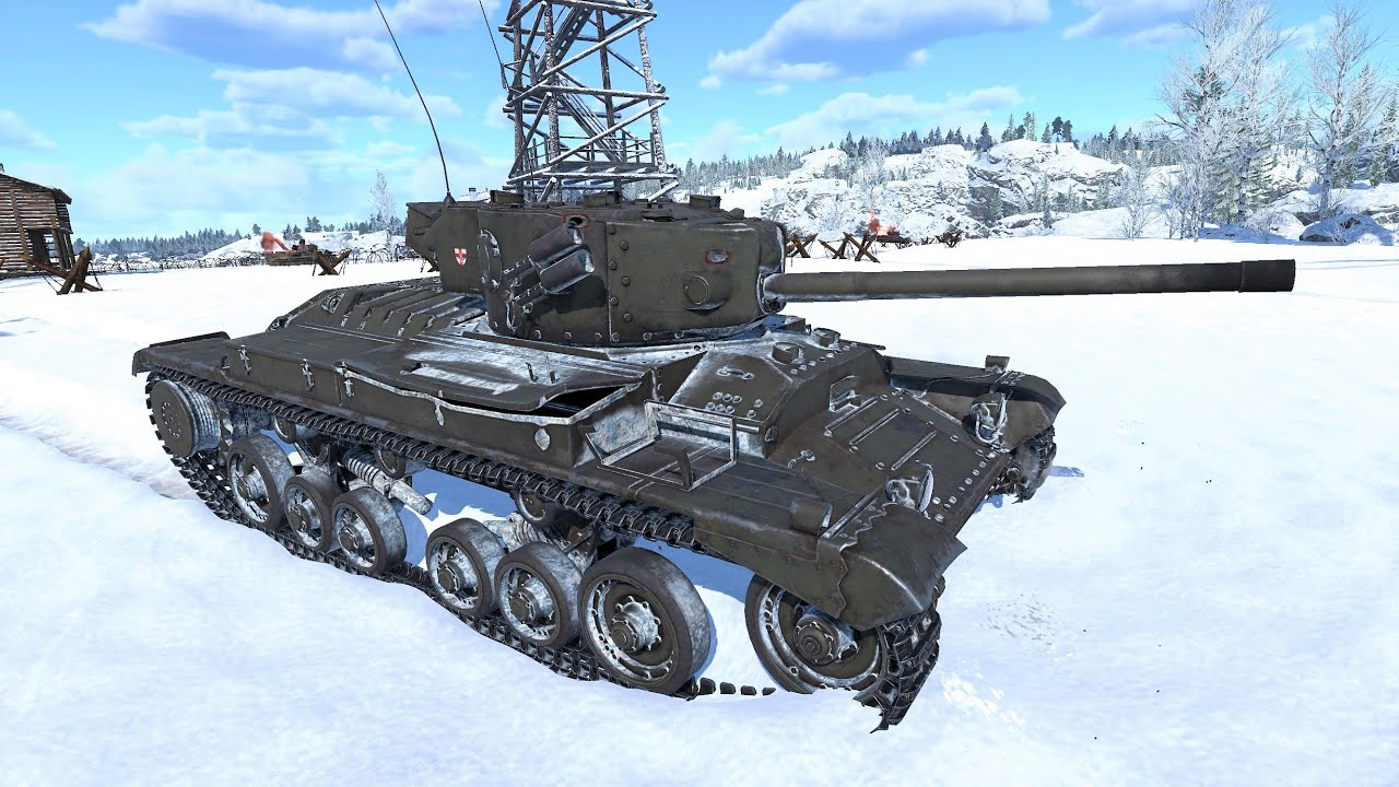 War Thunder: Valentine IX Gameplay [1440p 60FPS]