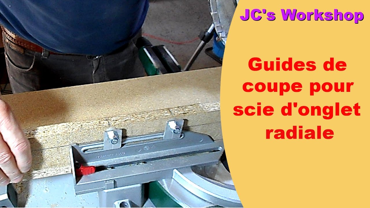 Comment faire des guides de coupe pour scie d'onglet radiale - Travail du bois - #36