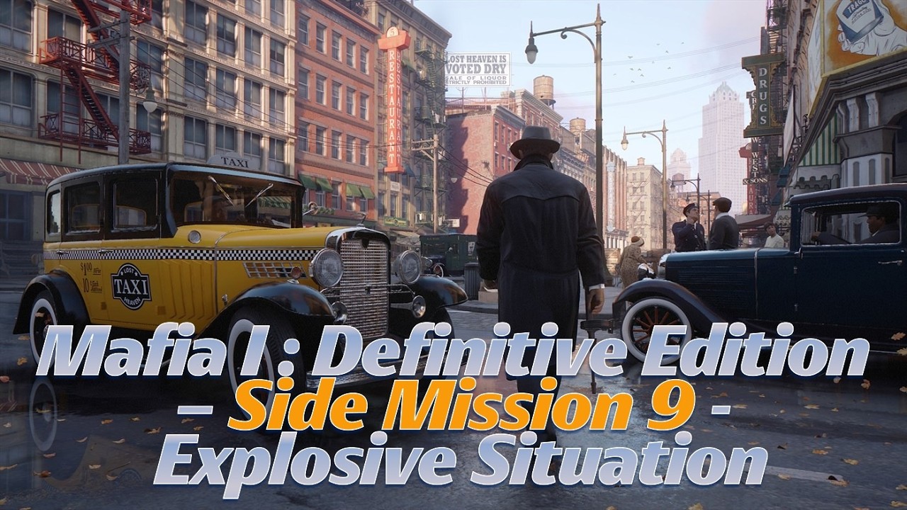 Mafia I : Definitive Edition – Side Mission 9 Explosive Situation | 4K | No commentary