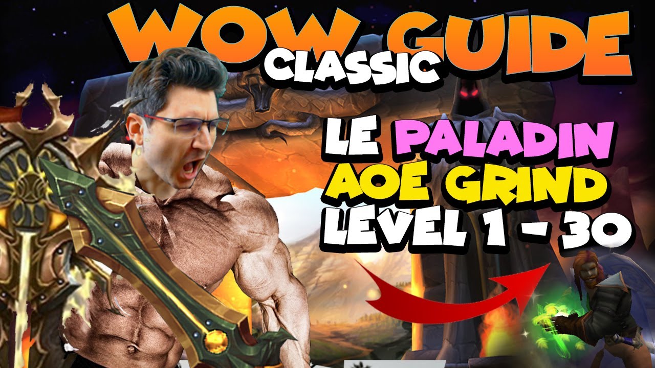 Wow classic Guide -  Monter un paladin en AOE grind (Level 1-30)