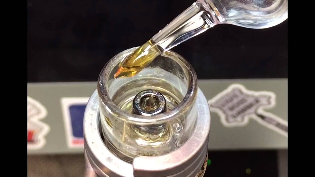 White Peach Clear Concentrate Dab In Slow Motion - eBoss XL Quartz eNail Kit Available @ DabFarm.com