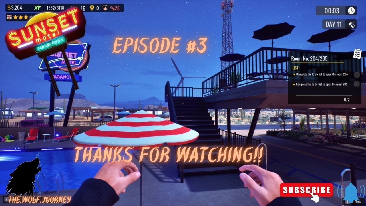 Sunset Motel EP 3   Pool time and PARTY time
