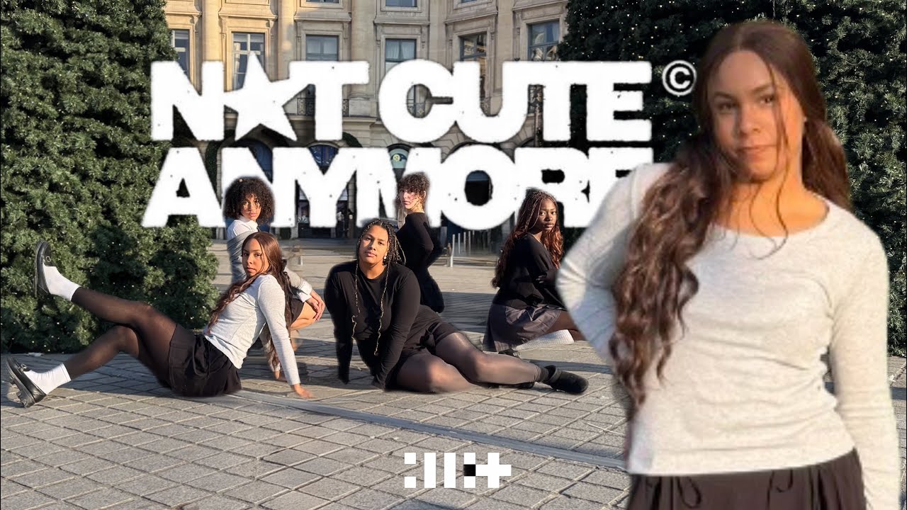 24H challenge KPOP IN PUBLIC 🇫🇷 ,Not cute anymore [ILLIT]