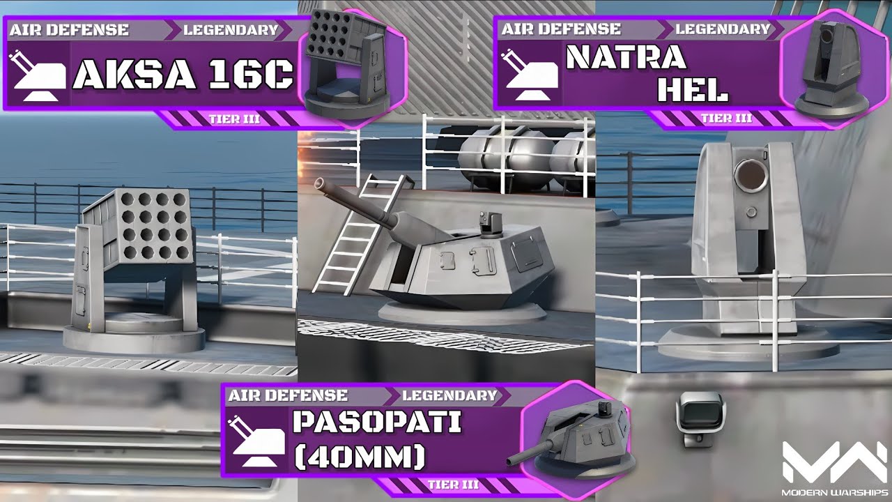 KRI Nusantara Locked Air Defenses Test | Modern Warships 