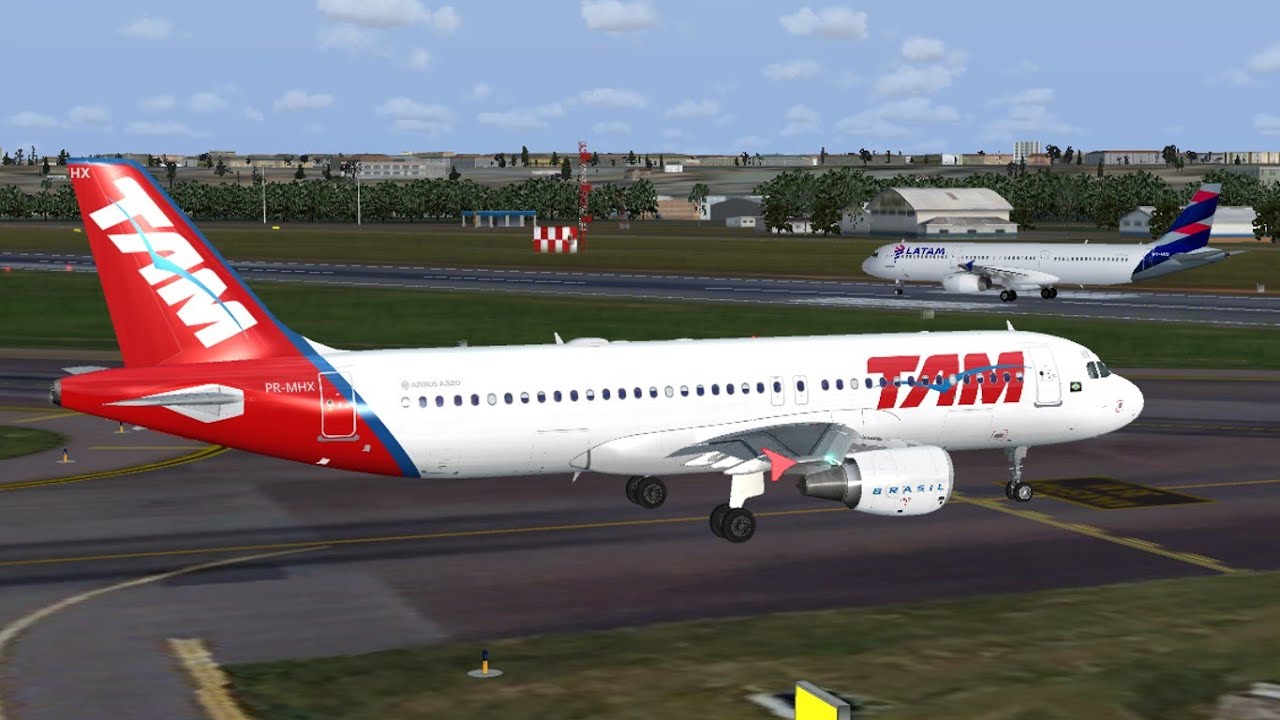 [FSX] Airbus A320 TAM | Porto Alegre (POA) - São Paulo (CGH)