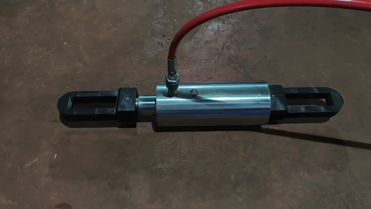 Hydraulic Pull Cylinder - Plain Ram, Single Acting, Spring Return