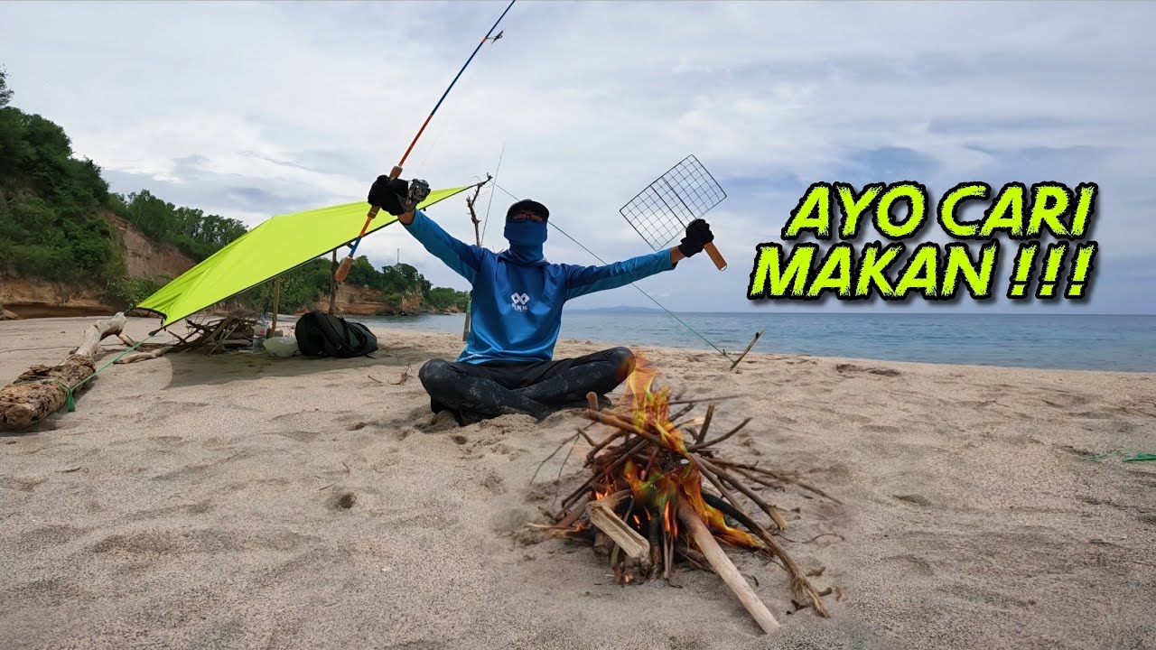 NGIDAM IKAN BAKAR !!! Mancing UL Casting Pinggir pantai