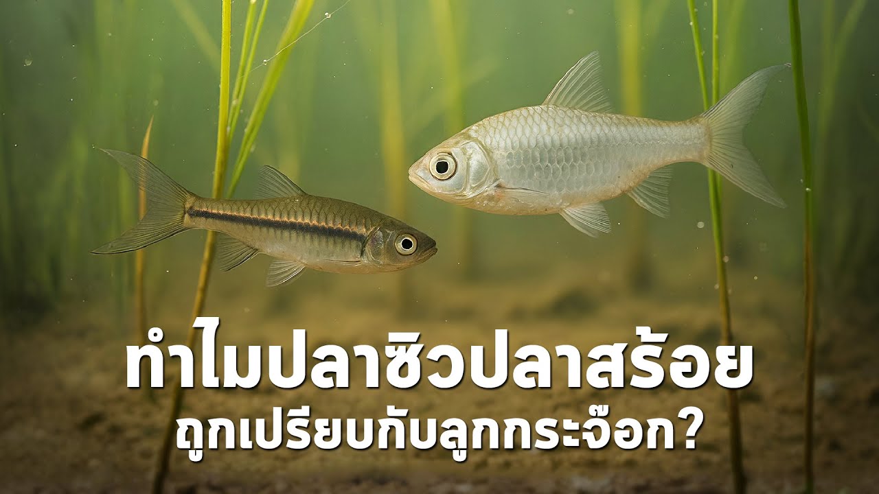 นานาสาระ ตอน ทำไมปลาซิวปลาสร้อยถูกเปรียบกับลูกกระจ๊อก?