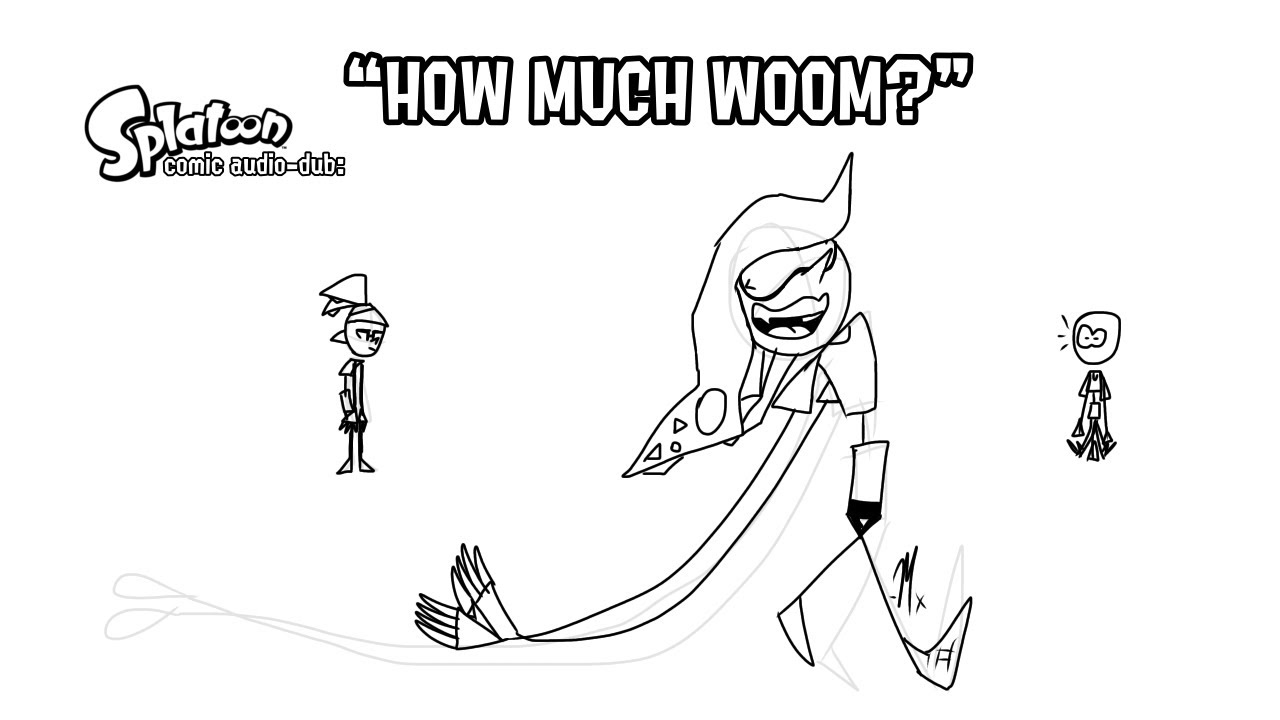 splatoon audio comic: how much woom