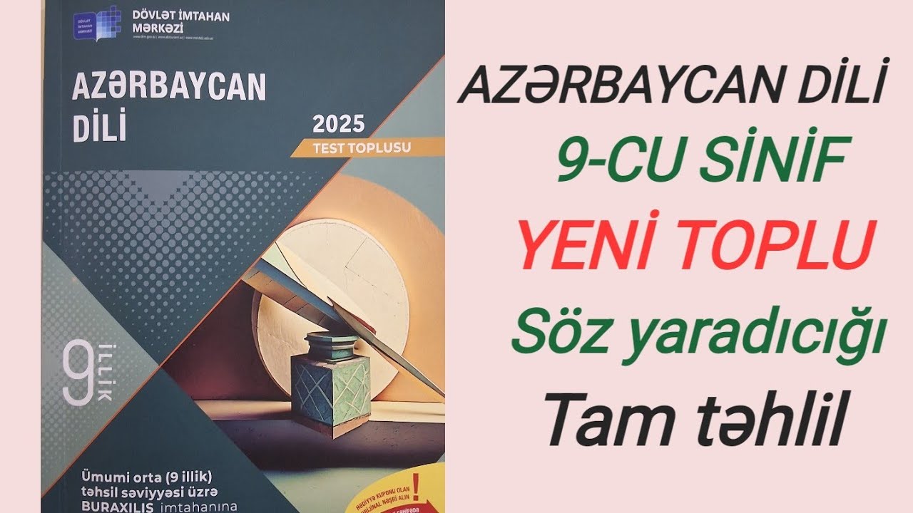 Söz yaradıcılığı#yeni#toplu#azərbaycan dili#9-cu sinif