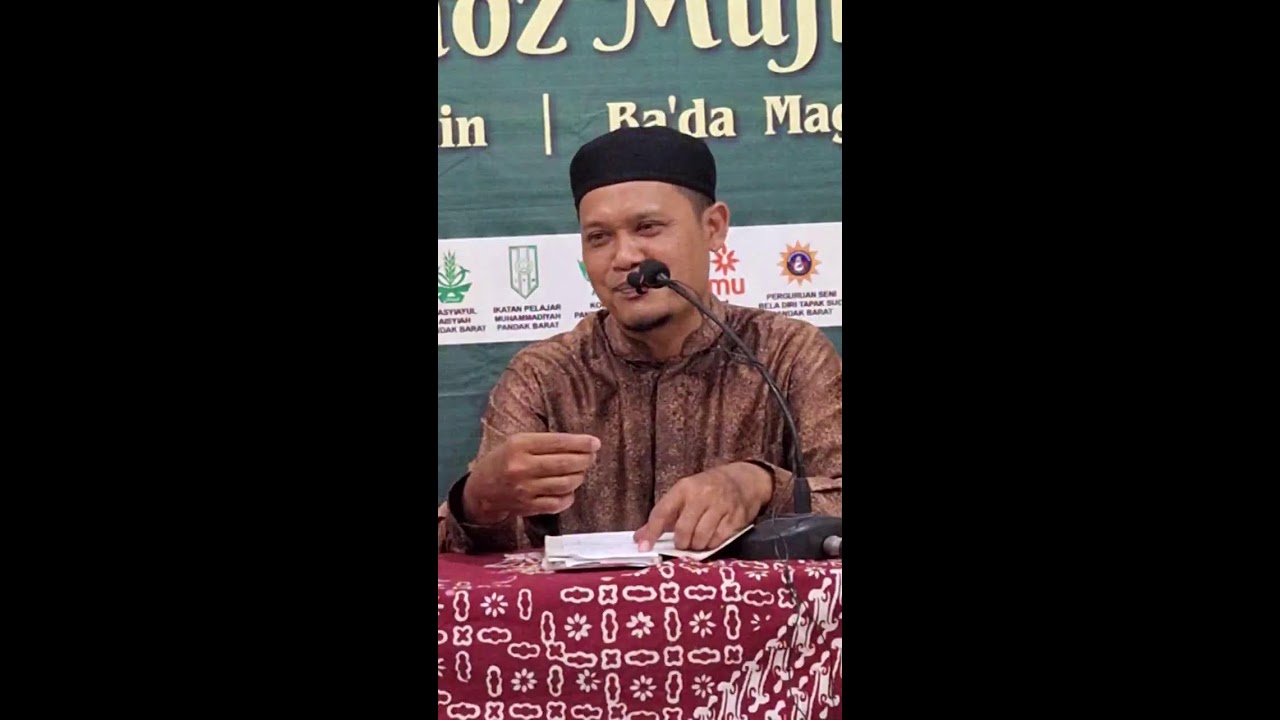 Ustadzz Rahmat  Di Masjid Al Amin Kalisat(PCM Pandak Barat) Triharjo Pandak Bantul