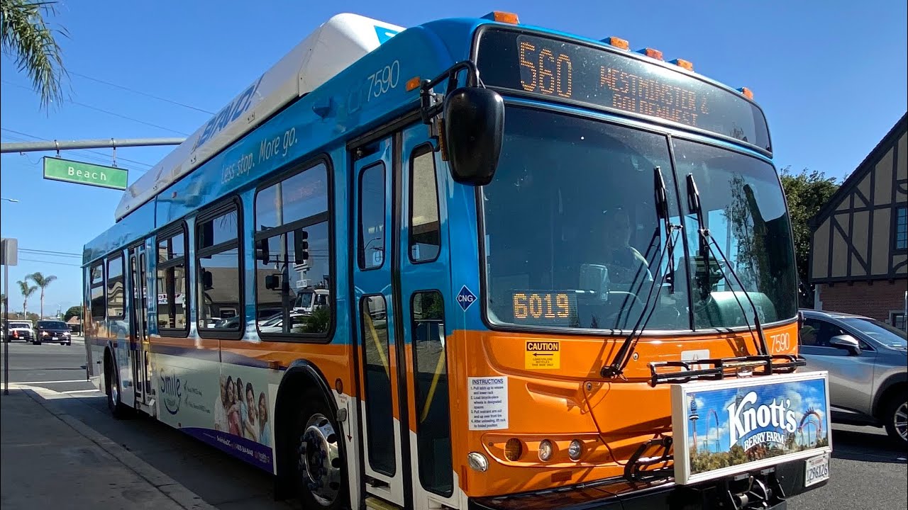 OCTA 2008 New Flyer C40LFR #7590